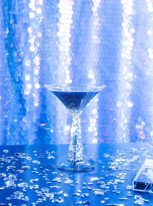 You might even come across some lesser-known artists who Gibson thinks deserve some time in the spotlight too – and a drink of their own (Pictured: Midnight Blue cocktail)