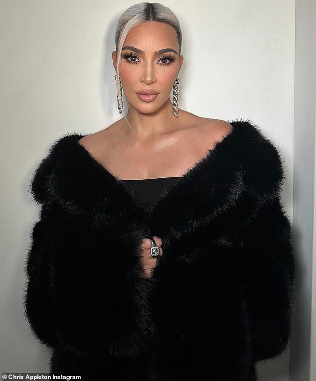 1714279405 482 Kim Kardashian shows off new ice blonde look two years