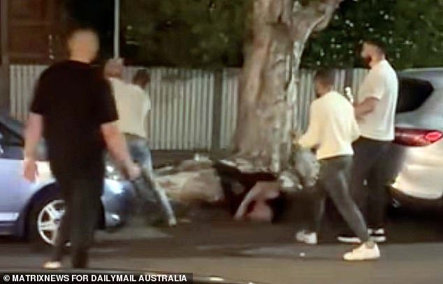NSW Police were called to the scene of the fight (pictured) and have since launched an investigation
