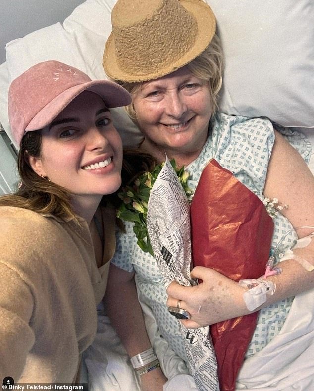 Her glowing appearance comes a few months after Binky revealed her mother Jane has been hospitalized amid her battle with multiple sclerosis (MS).