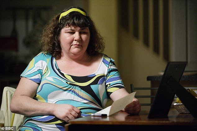 Cheryl shot to fame playing the lovable Heather Trott in EastEnders for five years before she was brutally murdered by Ben Mitchell in 2012 (pictured on soap)