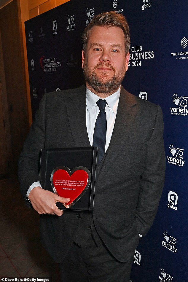 The much-loved presenter was a real star of the evening when he won the 2024 Variety Club Silver Heart Award for Outstanding Global Achievements in Broadcasting, Acting and Comedy