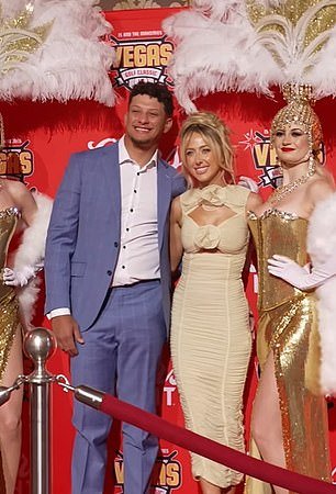 Mahomes and wife Brittany