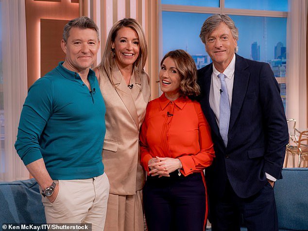 Ben and Susanna were joined on the show by Cat Deeley and Richard