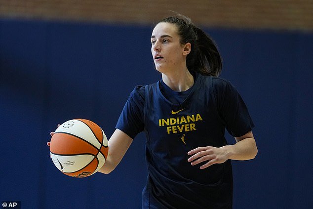 The former Iowa star was drafted by the Indiana Fever with the first overall pick earlier in April