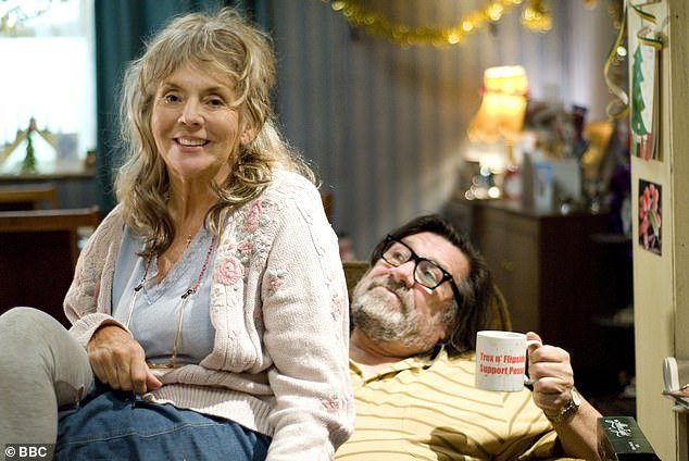 The new series will see the stars discover life-changing and emotional information about their pasts in life-changing and emotional scenes (Sue and Ricky pictured in The Royle Family in 2008)