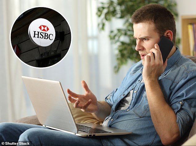 In the dark: One reader couldn't see the £61,000 he transferred to HSBC's one-year Isa, but it was transferred to a seemingly random account he feared was fraudulent