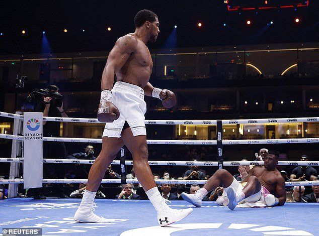 Ngannou was subsequently knocked out in the second round when he took on Anthony Joshua in March