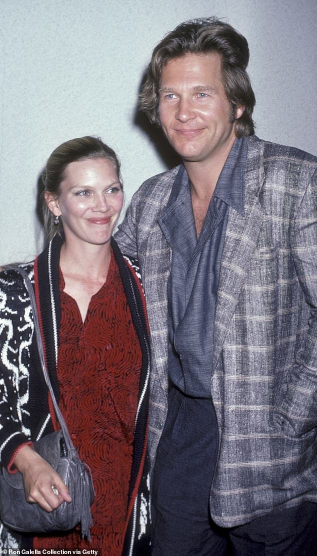Throughout 45 years of marriage, the lovebirds show no signs of slowing down;  Jeff and Susan pictured on June 16, 1986 in Los Angeles