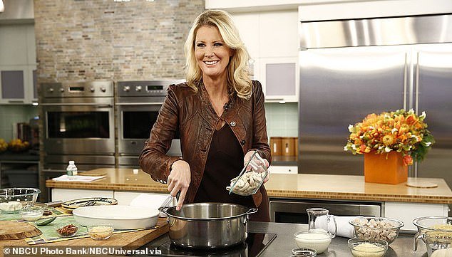 Food Network star Sandra Lee has revealed that she recently became 'sick as sick can be' after trying weight loss injections.  (Pictured: Lee on NBC News 'Today' show)