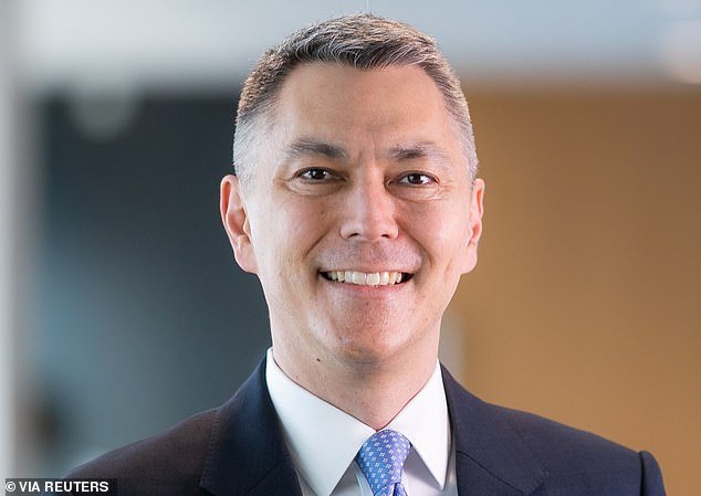 Takeover plan: BHP boss Mike Henry (pictured) was instrumental in shifting the group's main share listing from City to Sydney in 2022