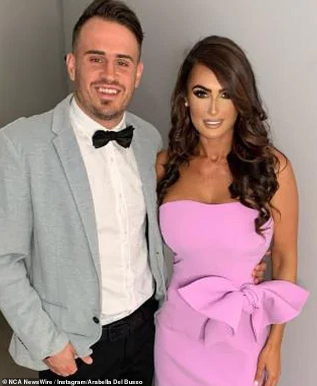 Arabella Del Busso stunned SAS Australia viewers when she described fake pregnancies to ex-NRL star Josh Reynolds (the couple together, above) as just a 'little white lie'