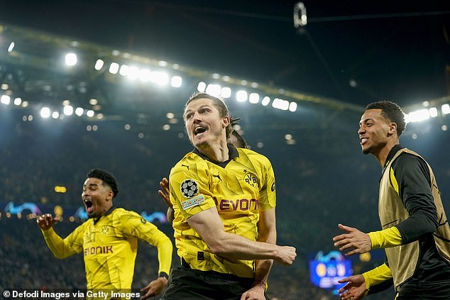 Dortmund move on to face PSG in the last four of this season's Champions League
