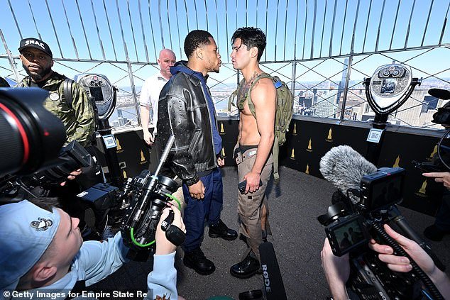 Garcia and Haney got into an argument at the Empire State Building earlier in the day