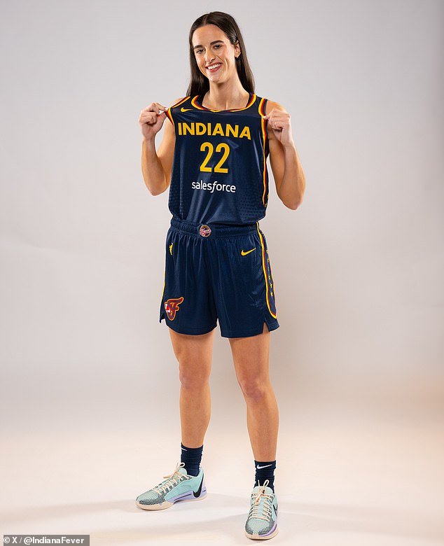 Caitlin Clark was selected by the Indiana Fever with the No. 1 pick of the 2024 WNBA draft