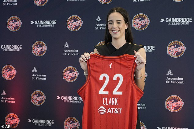 Clark, to no one's surprise, was drafted No. 1 overall in the WNBA Draft by the Indiana Fever