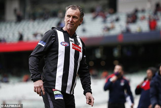 'I slept next to him for three weeks and he is a good person.  The way he talks about his beautiful wife, boys and daughter and puts them on a pedestal and loves his family so much,” she said of Daicos, considered one of Collingwood's greatest players.