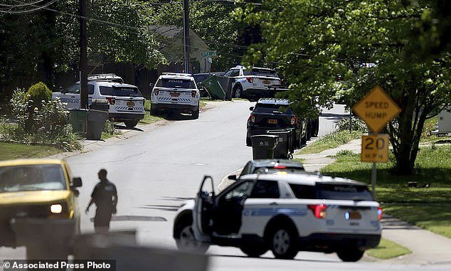 Four officers were killed after a U.S. Marshals Task Force serving an arrest warrant for a felon wanted for possession of a firearm was fired upon.