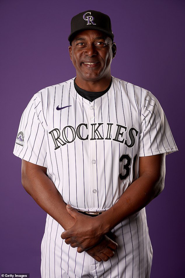 Rockies hitting coach Hensley Meulens poses for a portrait ahead of this season