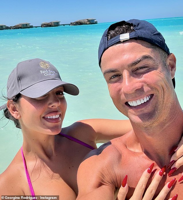 Cristiano and Georgina looked every bit a couple in love as they enjoyed a lavish family holiday in Saudi Arabia