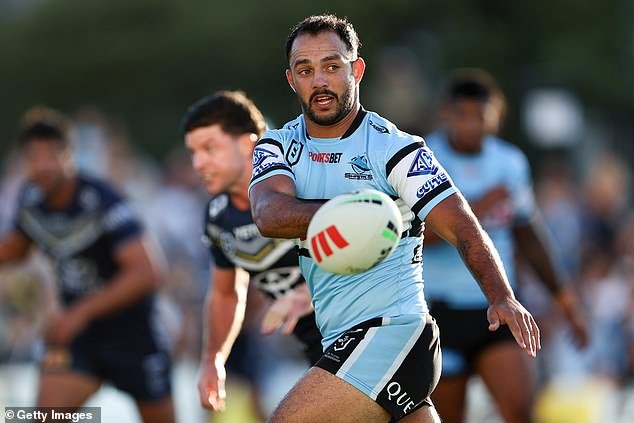 Cronulla Sharks five-eighth Braydon Trindall has been withdrawn by the club after failing a roadside alcohol and illegal drugs test on Monday morning