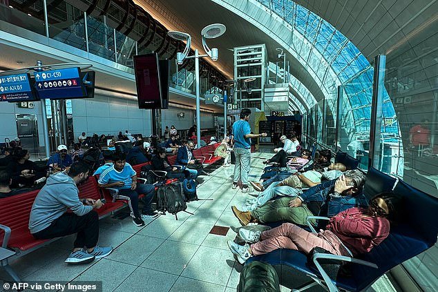 Passengers are now freer to come and go from Dubai International Airport as several flights have resumed (April 17 photo)