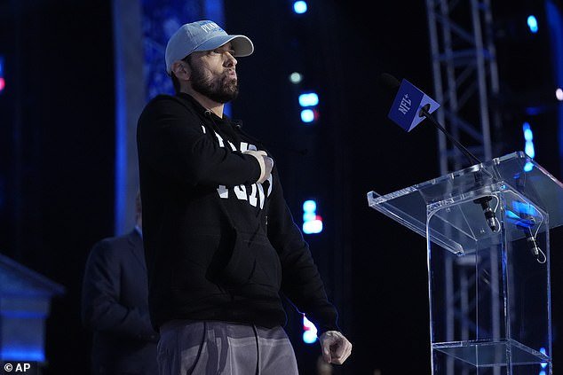 Just before Detroit legend Eminem took the stage in Motor City to kick off the NFL Draft, the rapper announced his 12th studio album.