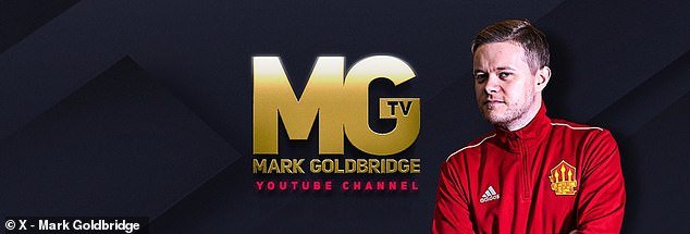 Goldbridge is a renowned United fan and expressed his frustrations with Ten Hag after the match