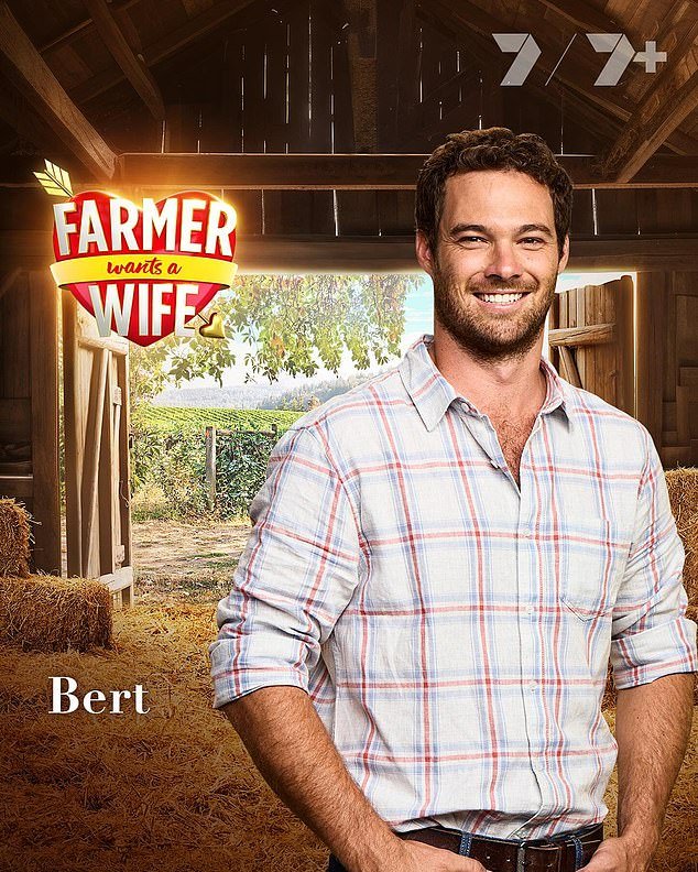 Farmer Seeks Wife is convicted because of the farmer's romantic preferences.  Social media ignited on Sunday when a fan of the show made a comment about the type of farmer Bert (photo) wanted to communicate with on the dating show.