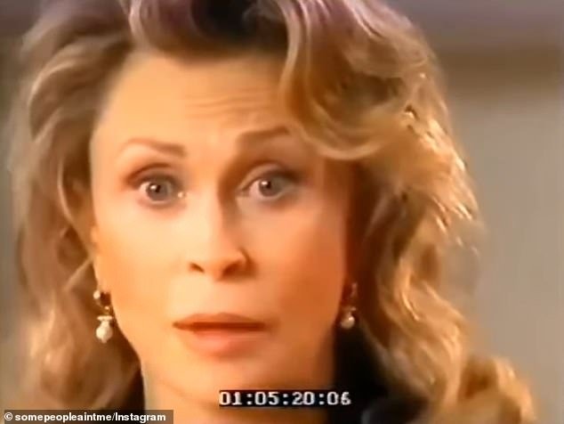 A newly surfaced clip shows actress Faye Dunaway berating a crew member during a shoot for a 1996 trailer