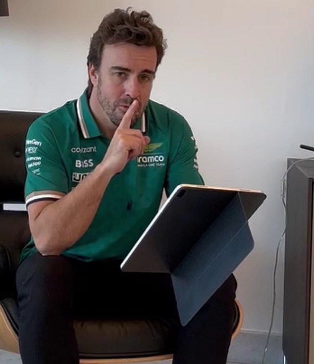 Fernando Alonso has joked about the claim he was featured on Taylor Swift's new album