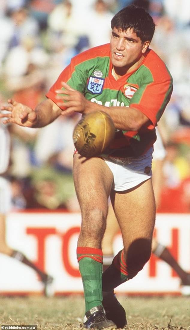 South Sydney's Mario Fenech is also struggling with early-onset dementia as a result of his playing days