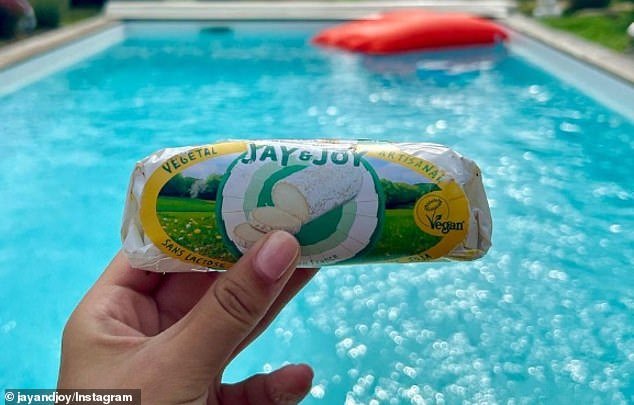 The outbreak in Europe was linked to Jay and Joy's vegan cheese, pictured above