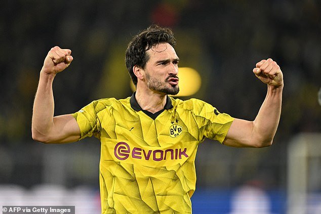 German international and Borussia Dortmund defender Mats Hummels joked on social media about the Premier League's terrible week in Europe