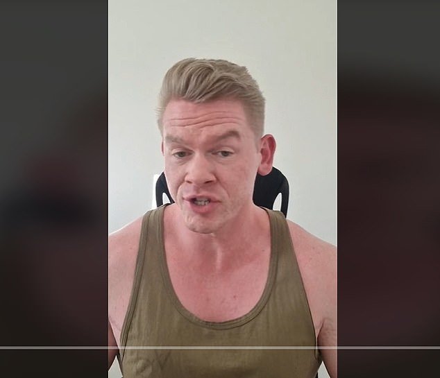 A TikTok account run by Finbar Marshall-Hawkes claims testosterone can 'cure' depression, while offering some users 'pharmacy-grade resources at cheap prices'