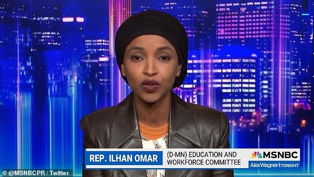 Rep. Ilhan Omar accused Republicans of putting on a 