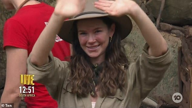 I'm a celebrity... Get me out of here!  Australian viewers were shocked when Brittany Hockley (pictured) and Ellie Cole were sent home in a double elimination on Thursday