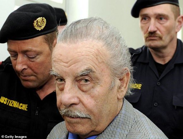 Josef Fritzl is seen during day four of his trial at the St. Poelten Land Court in 2009