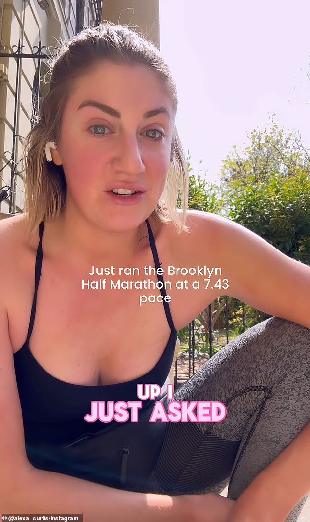 Alexa Curtis, an influencer from New York City, sparked controversy after confessing to running the Brooklyn Half Marathon without paying the $125 entry fee