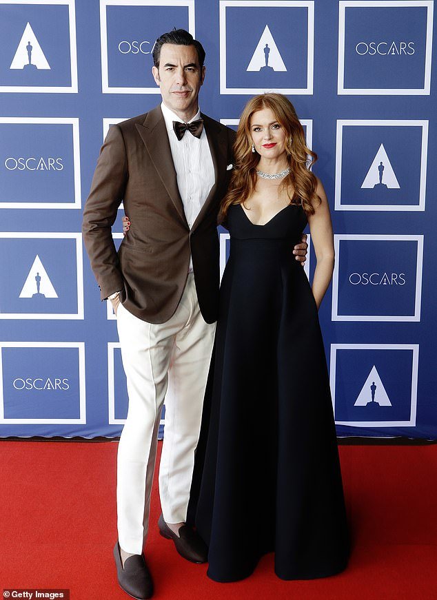 Isla Fisher will likely score a small victory in her split from husband Sacha Baron Cohen.  Pictured
