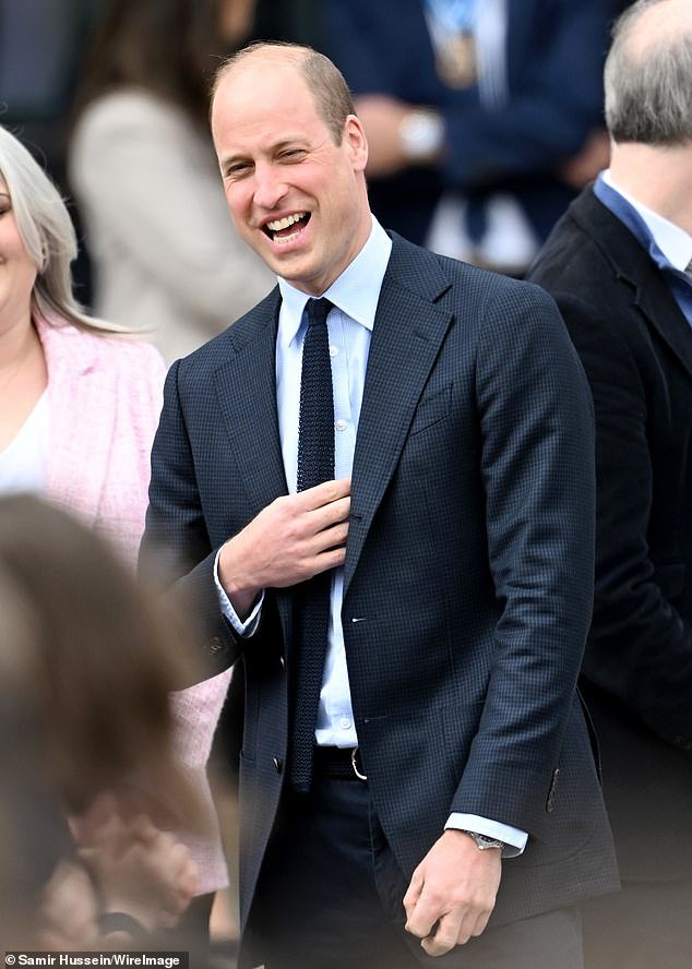 His Royal Highness shared Princess Charlotte's favorite joke when he walked in on Freddie Hadley, 12, at school after the youngster wrote him a letter last year inviting him to see their mental health initiatives.