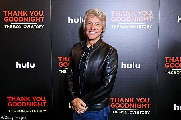 Jon Bon Jovi's 35-year-old wife Dorothea Hurley was absent from a screening of his new documentary after the frontman candidly said 'every day is a challenge' in their marriage after admitting he 'hasn't been a saint' during their relationship