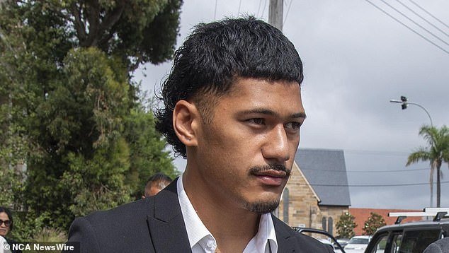 Amone (pictured outside court) has failed to overturn his conviction after attacking a tradie with a hammer in November 2022