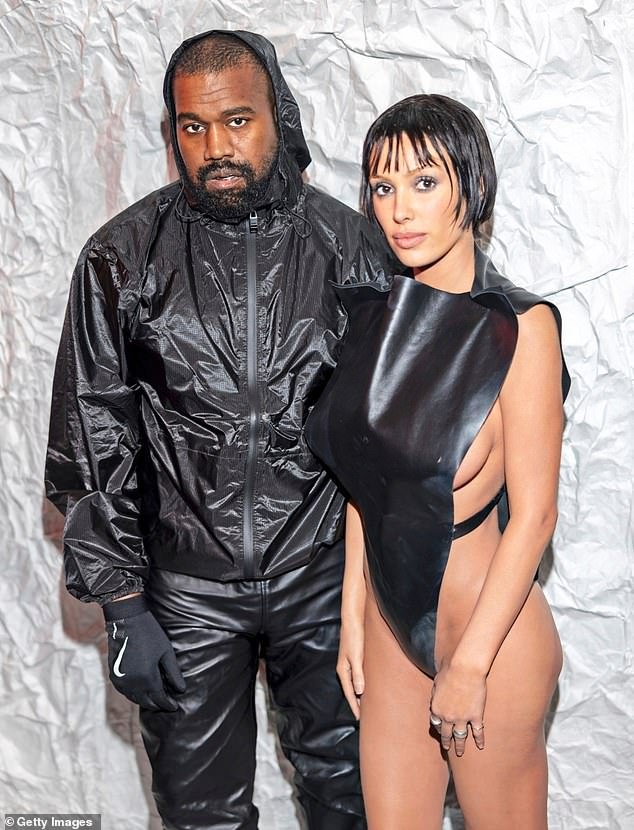 Kanye West, 46, has made a vulgar comment about wife Bianca Censori's outfit choices, admitting he prefers the model, 29, when she is 'undressed'