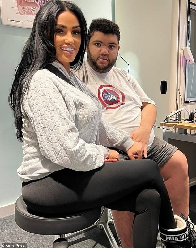 Katie Price shared a sweet photo on Instagram revealing Harvey Price's morning list of achievements