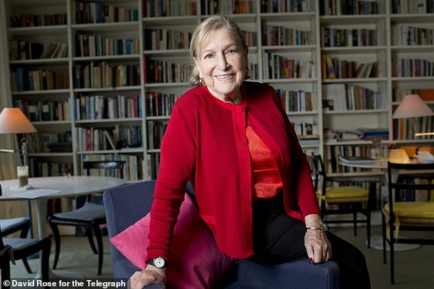 Dame Shirley Conran has regretted smoking 'just like everyone else' during her university years