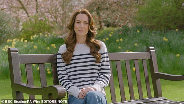 The king invited Kate to lunch in Windsor last month, the day after she recorded the moving video message to the nation revealing her cancer diagnosis