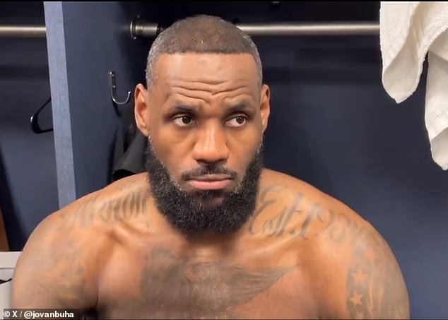 LeBron James remained coy about his NBA future after Nets-Lakers on Easter Sunday, despite acknowledging he doesn't have much left in the tank