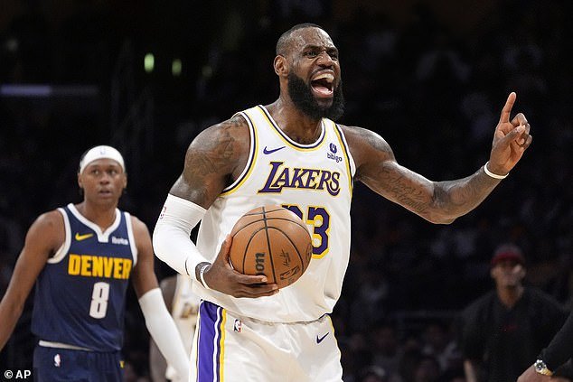 LeBron James helped the Lakers survive the elimination and force a Game 5 against the Nuggets