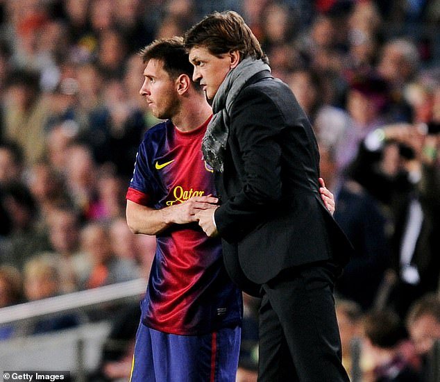 Lionel Messi has posted a tribute to Tito Vilanova ten years after the death of his former manager